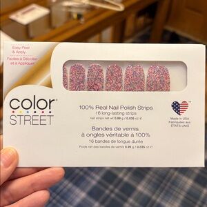 Color Street Glitter Nail Polish Strips